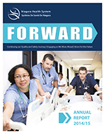 Niagara Health System Annual Report Forward 2014-2015