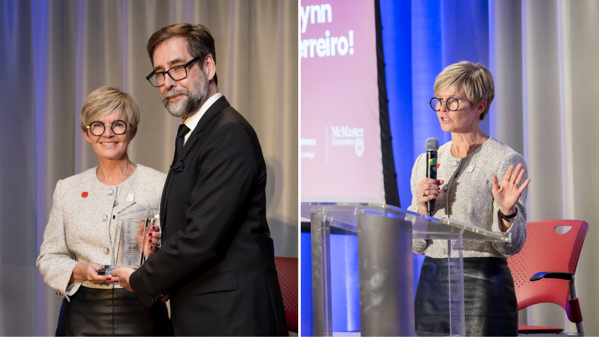 Lynn received Gil Bennett Award