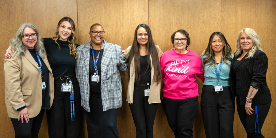 Members of Niagara Health's Diversity, Equity and Inclusion Committee 2026