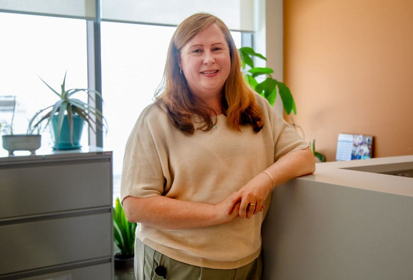 Dr. Amanda Bell at the Niagara Regional Campus of the Michael G. DeGroote School of Medicine