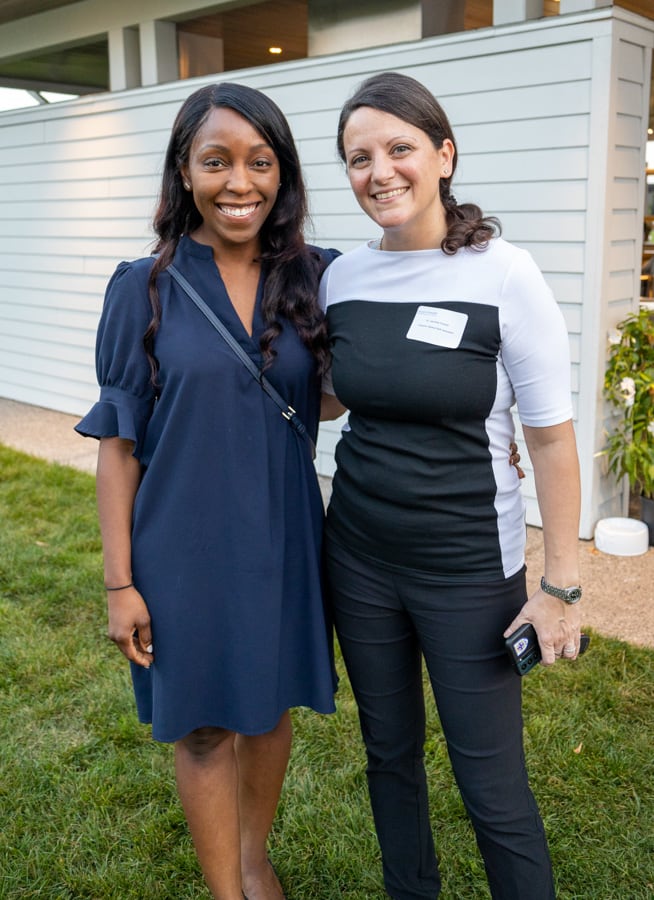 Dr. Pamela Kapend and Dr. Jennifer Frendo