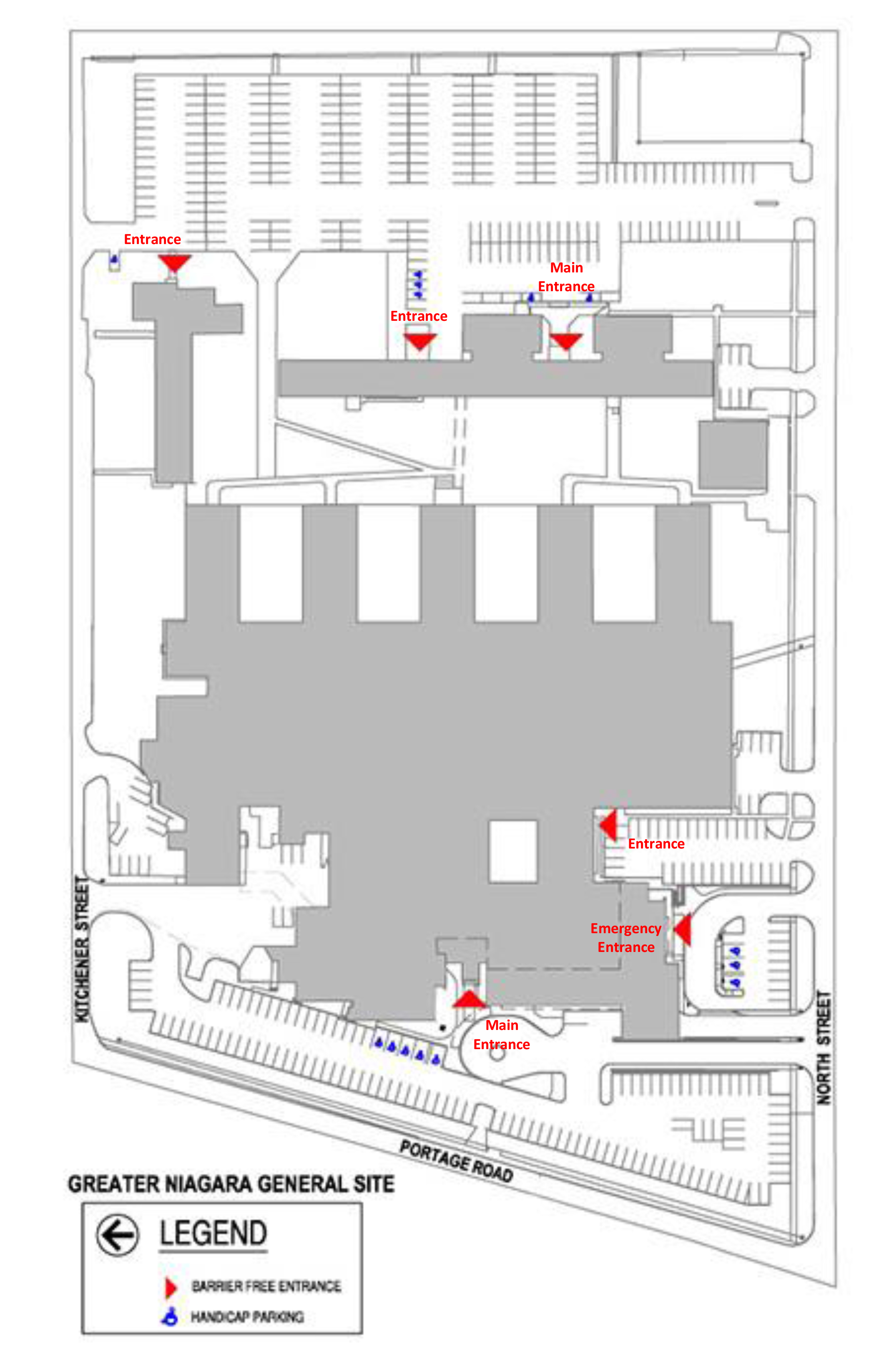 Greater Niagara General Entrance & Accessibility Information