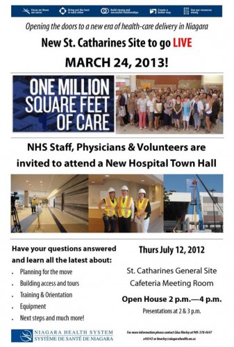 New Hospital Town Hall Poster