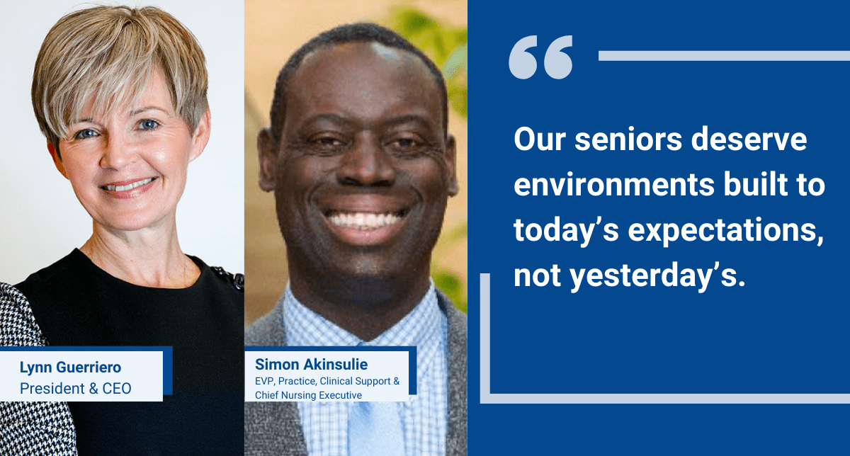 Lynn Guerriero and Simon Akinsulie