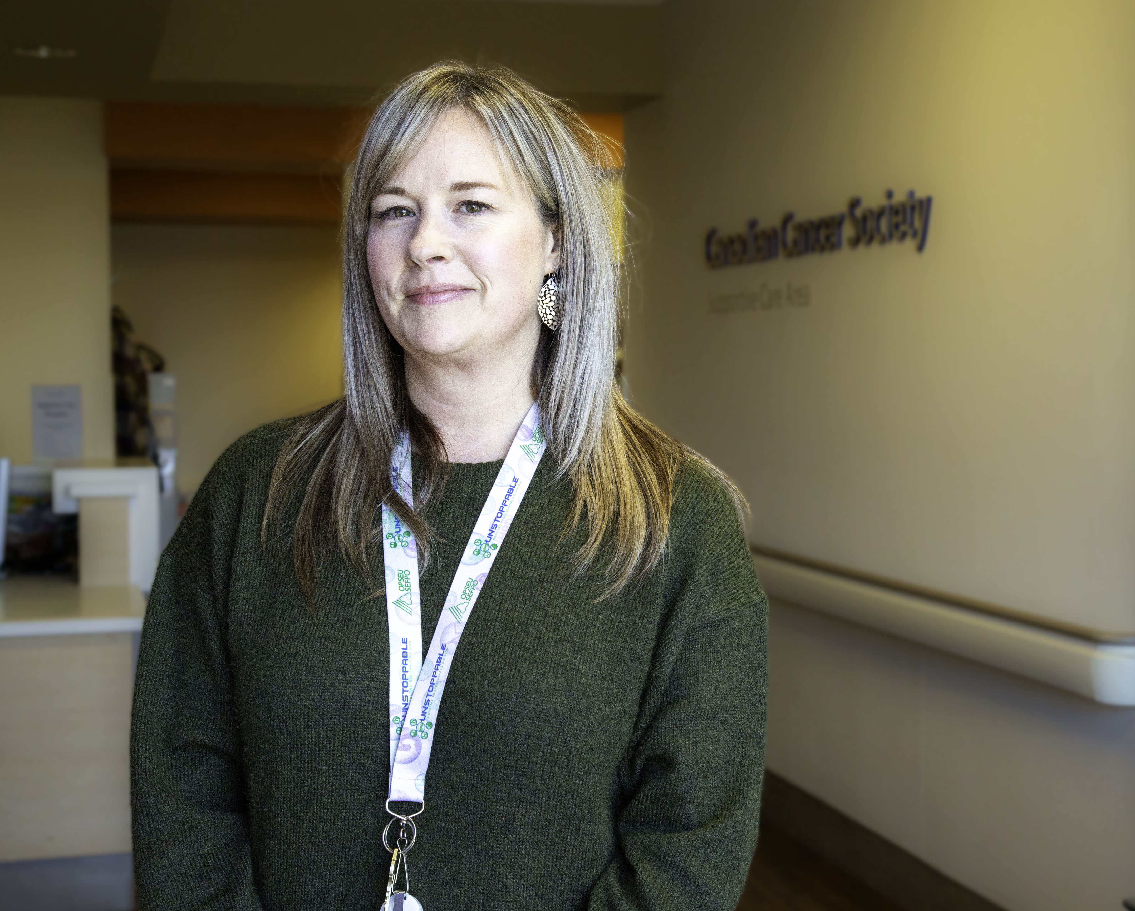 Pamela Szabo-Kode is a dietitian at the Walker Family Cancer Centre