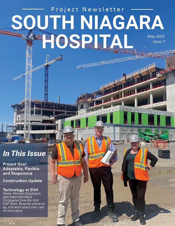 South Niagara Hospital newsletter cover- May 2025