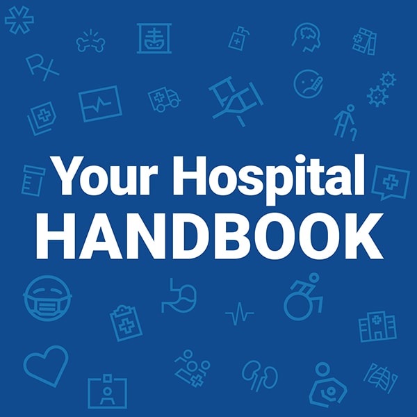Niagara Health's Hospital Handbook has the latest information to help answer questions you or a loved one may have.