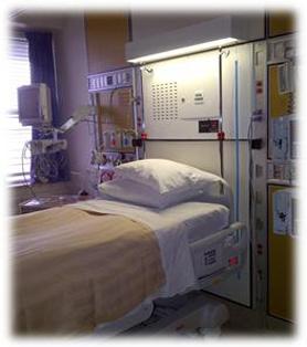 ICU room at St. Catharines General