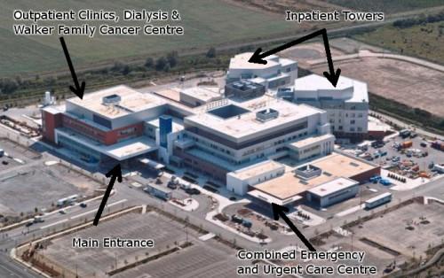new hospital from above